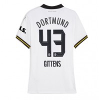 Camiseta Borussia Dortmund Jamie Bynoe-Gittens #43 Tercera Equipación para mujer 2024-25 manga corta